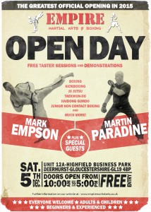 Empire Martial Arts Open Day 5 Dec 2015
